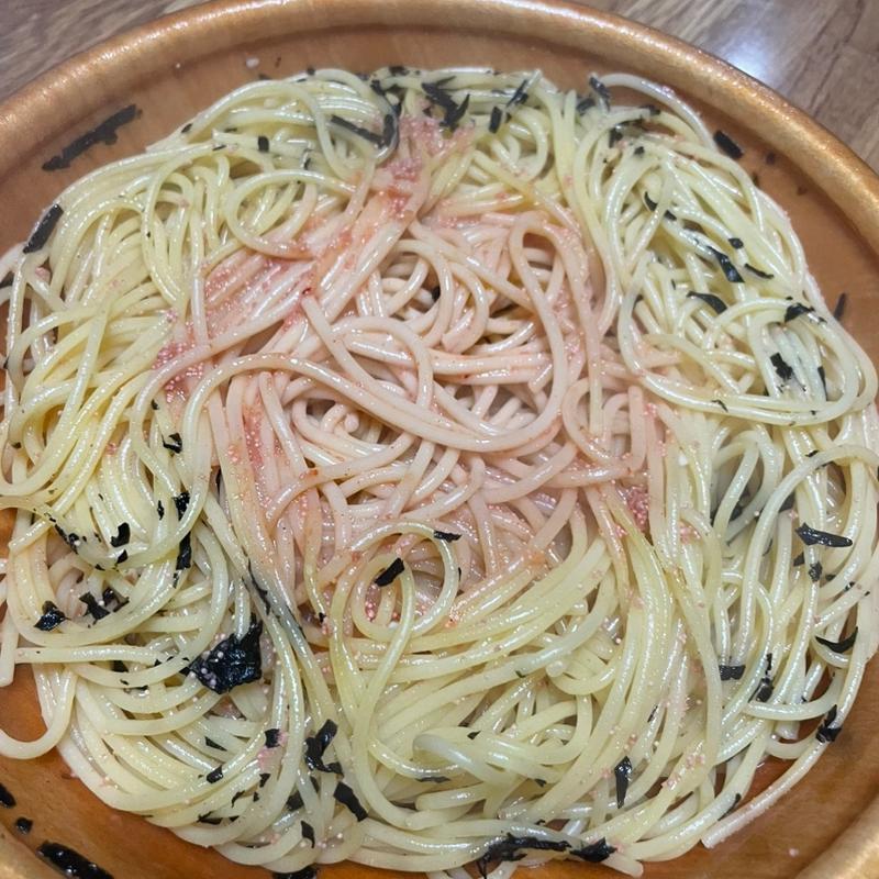 明太子大盛パスタ(ファミリーマート 津川平堀店)