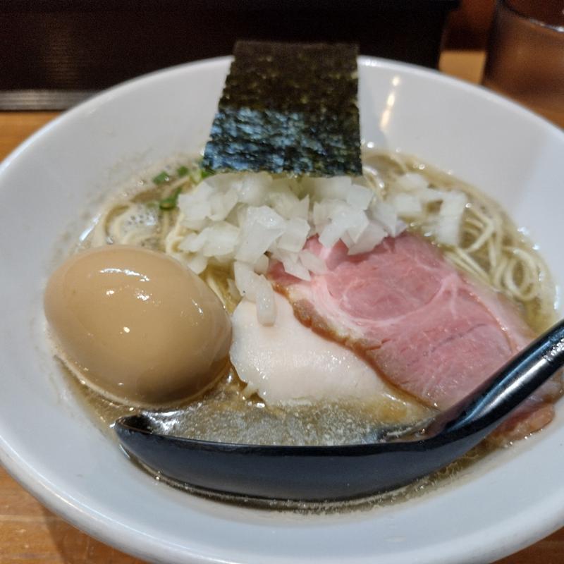 味玉中華蕎麦(亀戸煮干中華蕎麦つきひ)