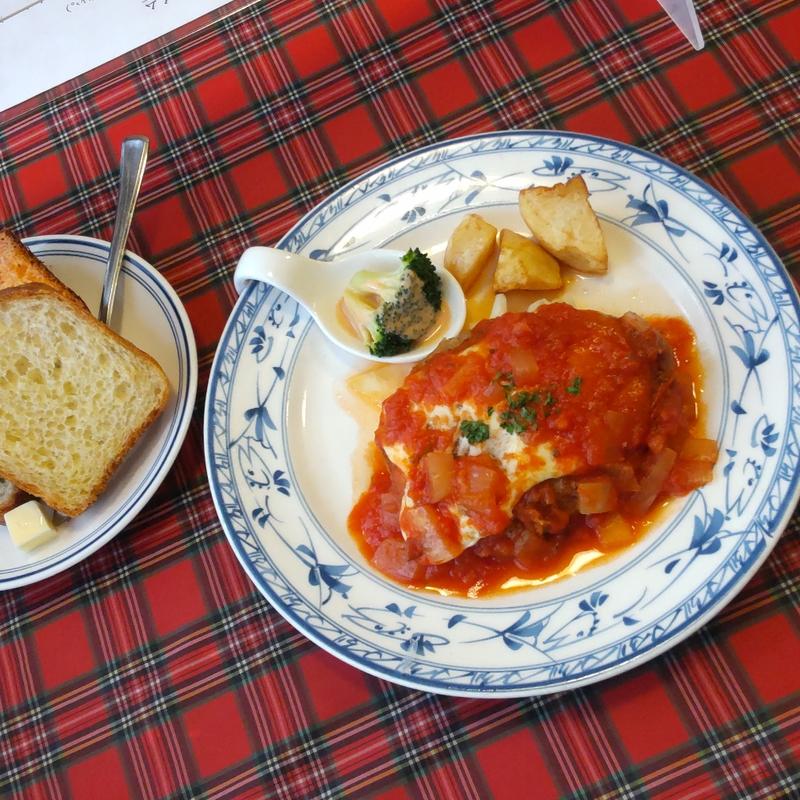 ハンバーグセット(ラ・コンセルジュ)