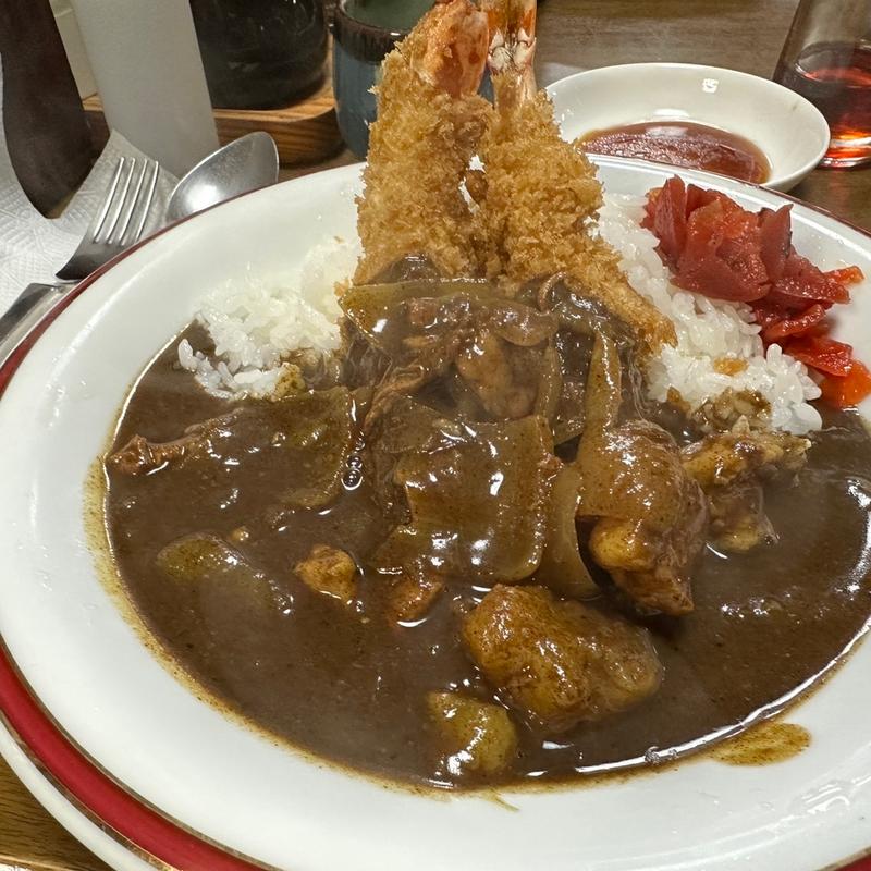エビカレー(自由軒)