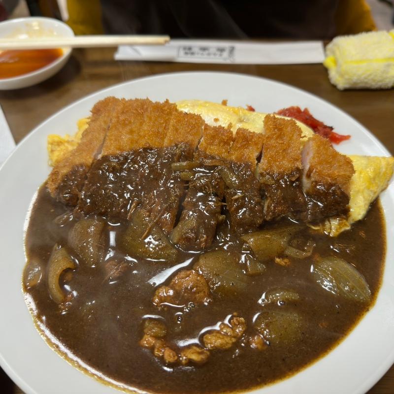 よくばりカレー(自由軒)