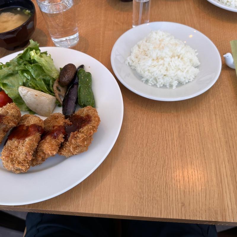 ヒレカツ定食(小川商店)