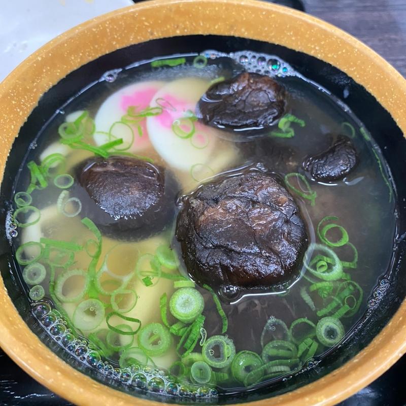 ミニうどん(資さんうどん 魚町店)