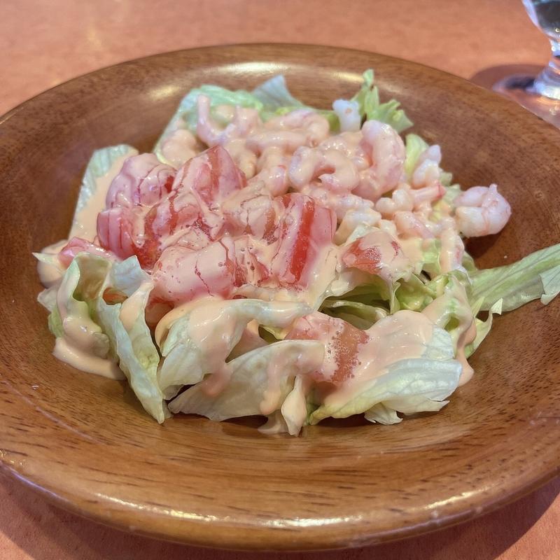 小エビのサラダ(サイゼリヤ 今池駅前店)