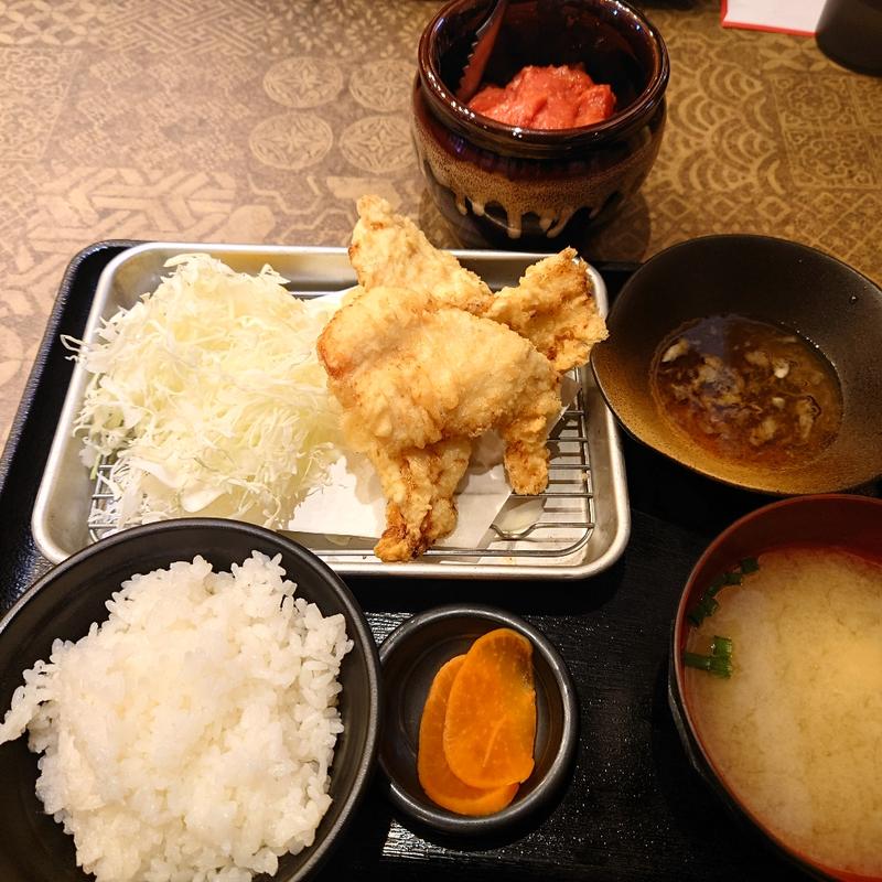 大分とり天定食(九州うまかめし　はかたもん)