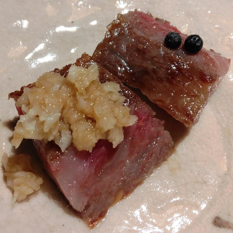 神戸牛サーロイン(日本焼肉はせ川 別亭 銀座店)