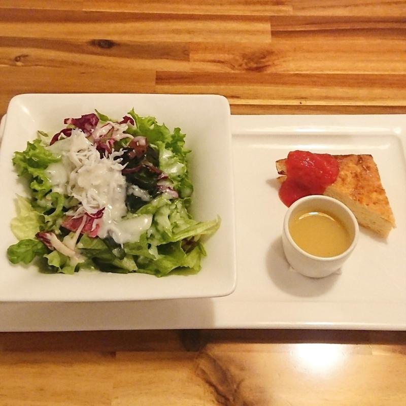 季節のサラダ＋プチ前菜(季節の産直食材×イタリアン グリーンハウス 青葉台)