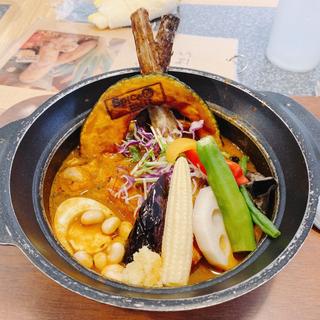 季節の旬菜カリー(スープカレー SOUL STORE 札幌 大通り店)