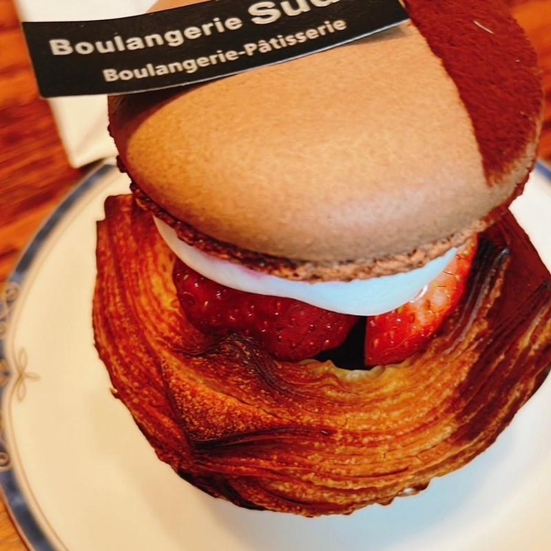 マカロンショコラフランボワーズ(Boulangerie Sudo （ブーランジェリースドウ）)