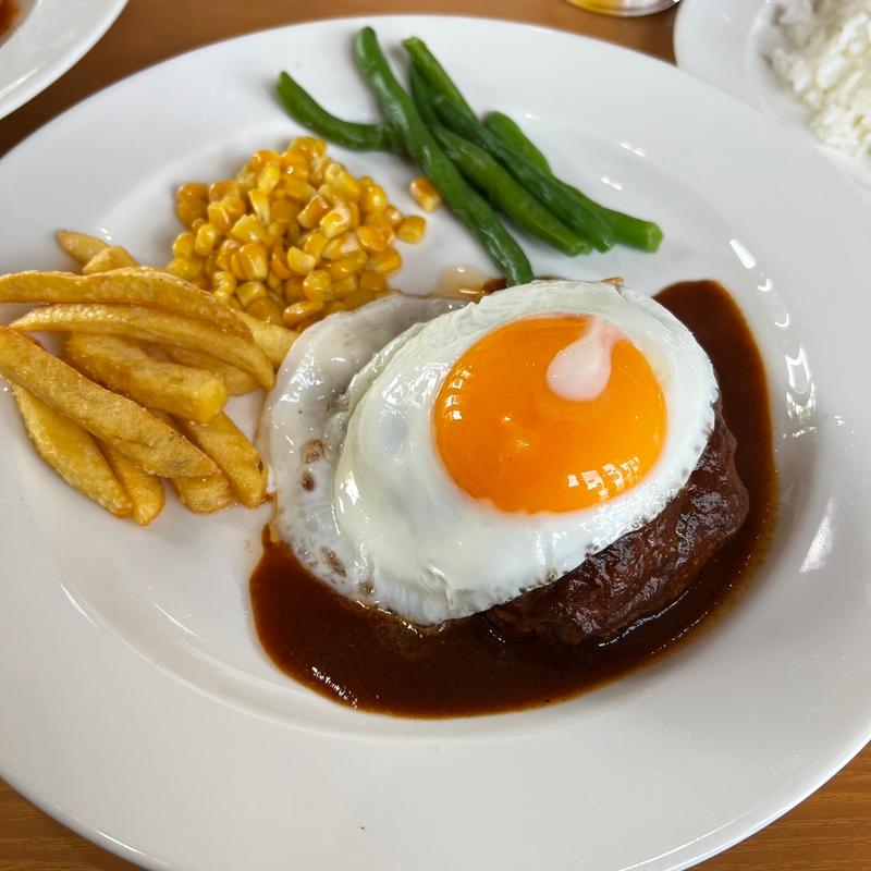 デミグラスハンバーグ(いちカフェレストラン)