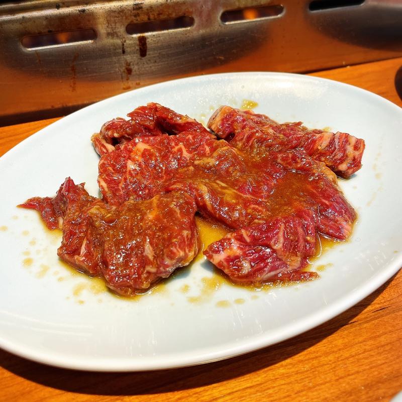 上ハラミ（タレ）(焼肉家てっちゃん)