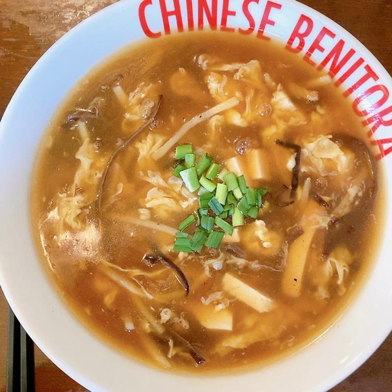 サンラータン麺(紅虎餃子房 広島店)