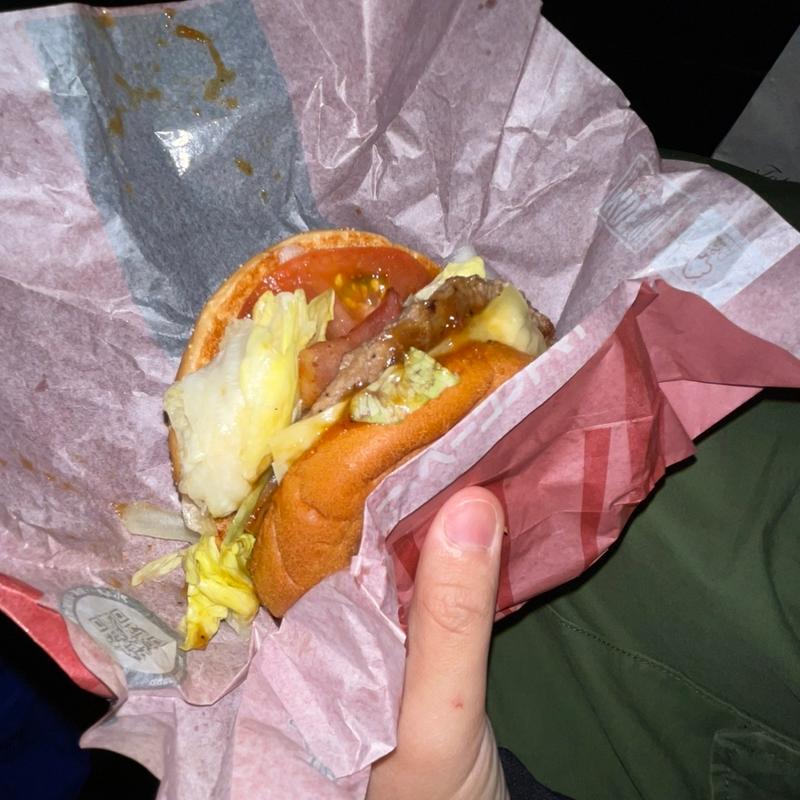 炙り醤油風ベーコントマト肉厚ビーフ(マクドナルド 万代シテイ店)