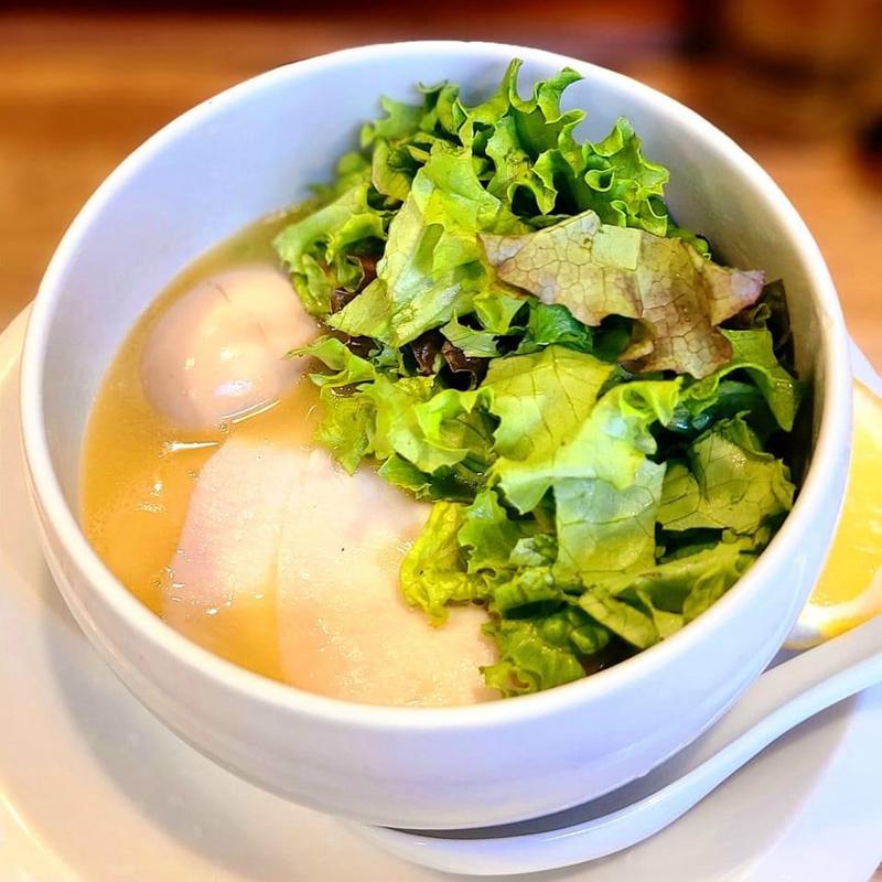 鶏白湯塩らーめん(麺屋時茂)