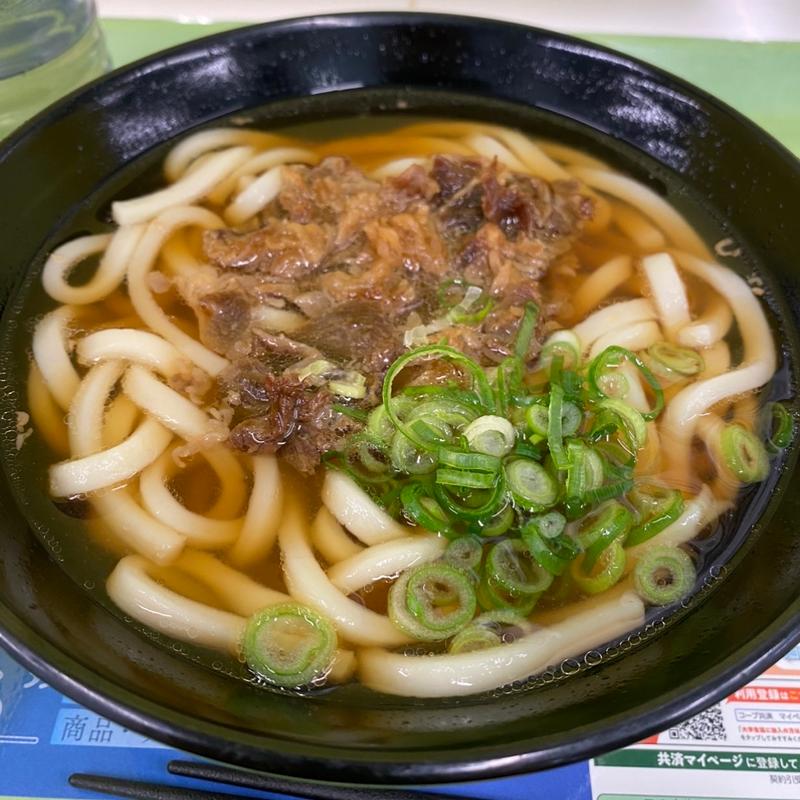 肉うどん(ビッグスカイ)