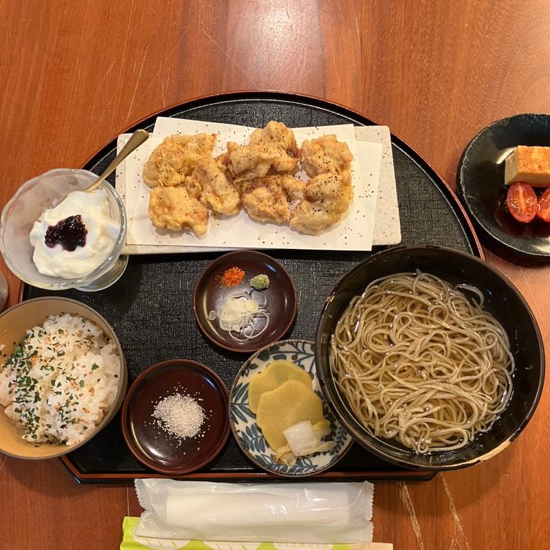 手打ち十割そば&揚げたてとり天(まれびと )