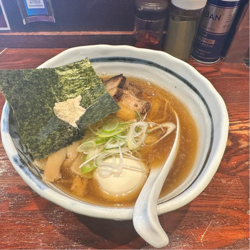 味玉醤油ラーメン(麺心あしまる)