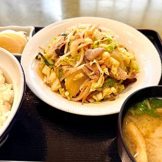 野菜炒め定食(ことぶき)