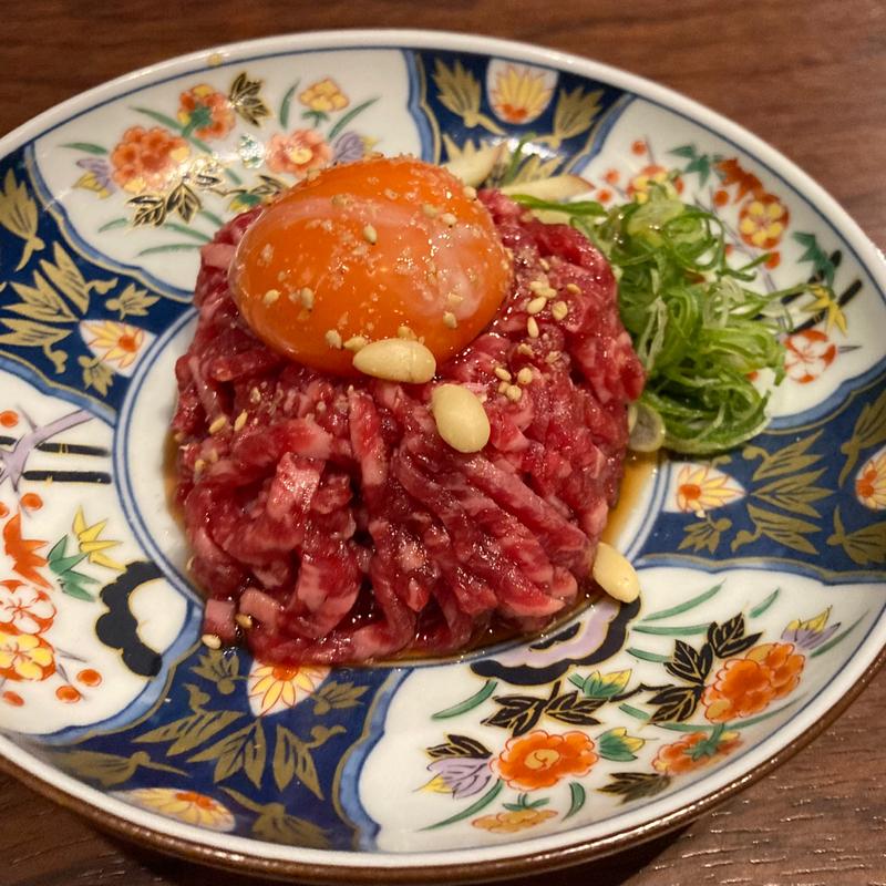 和牛ユッケ(焼肉 肉どうし)