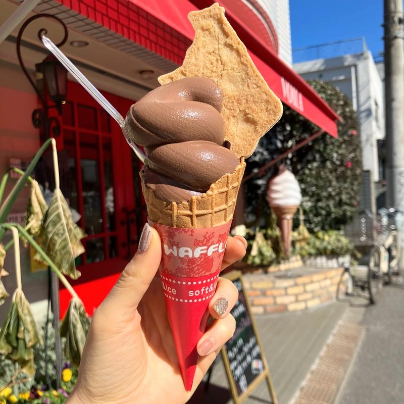 チョコレートソフトクリーム(ヴォアラ)