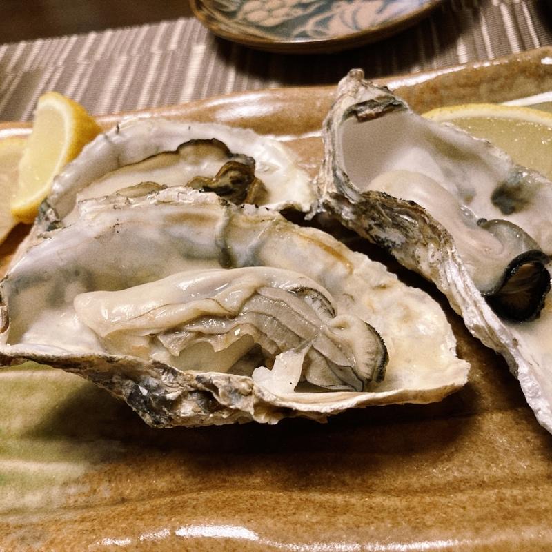 牡蠣(炭火焼とりとり)