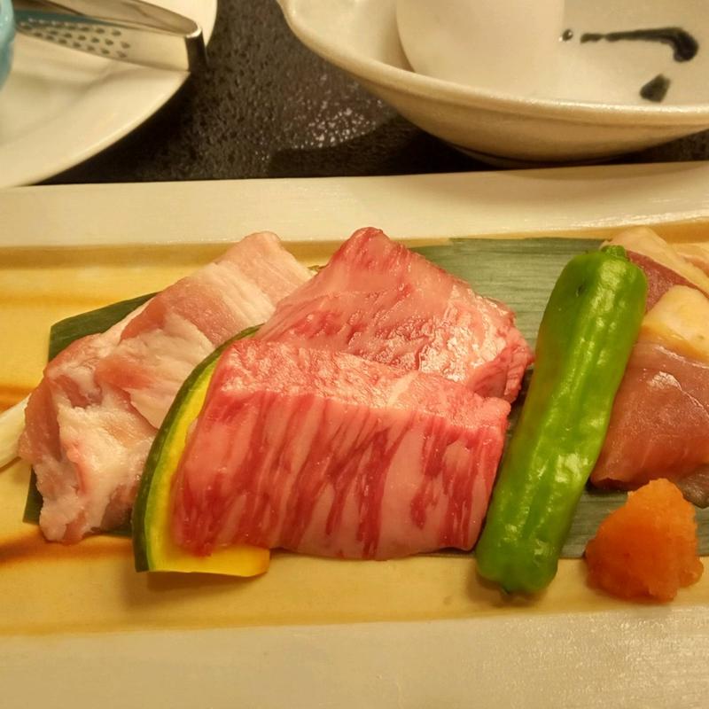 肉三種(あづま荘)