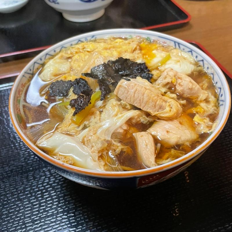 親子南蛮そば(つるや )