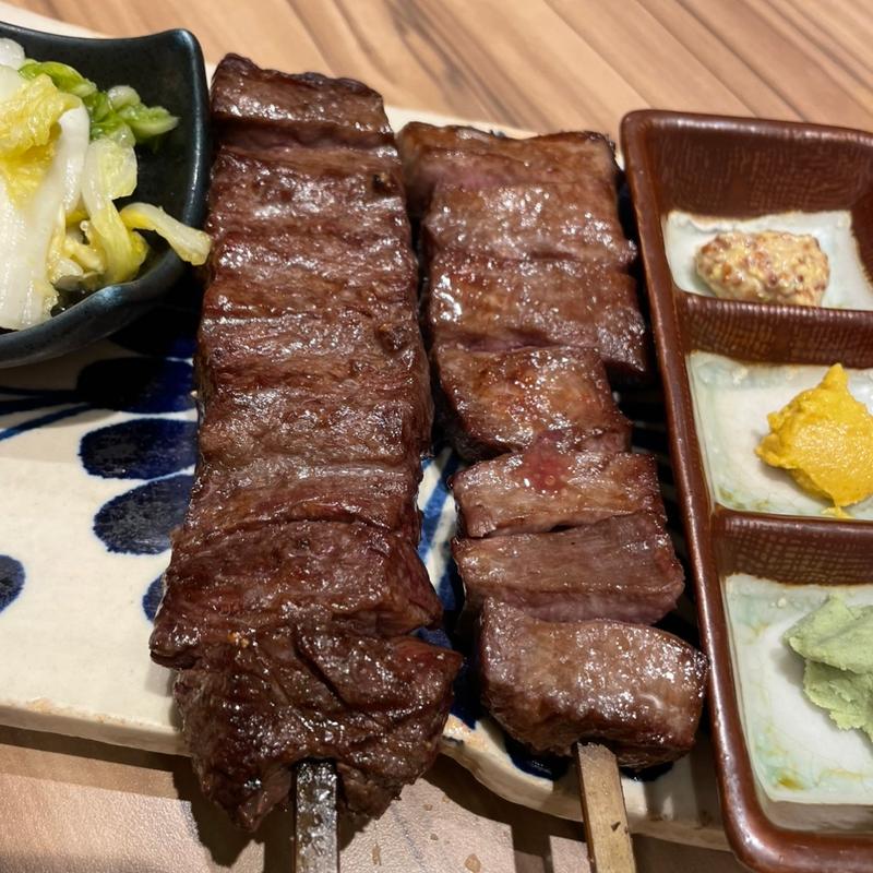 牛さがり、牛タン(たんか 博多店)