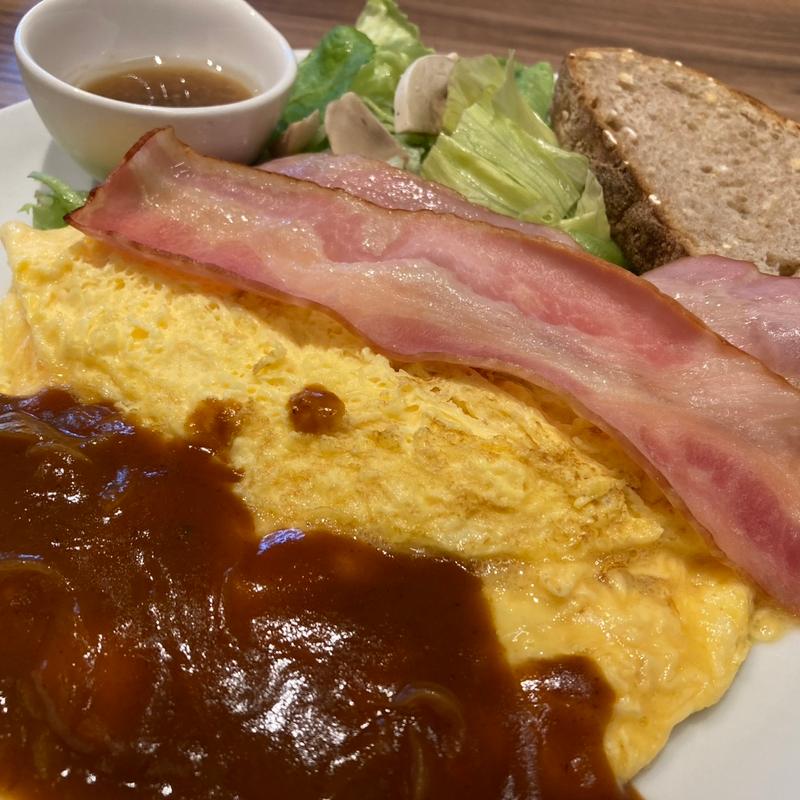 ふわふわスクランブルエッグ(高倉町珈琲 成田店)