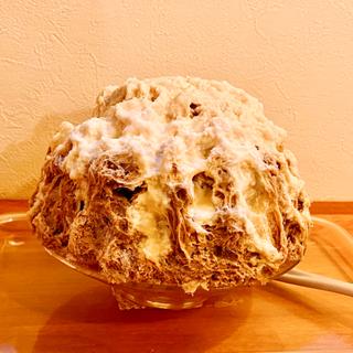 ビチェリン 焼き芋(イタリアンかき氷リコッタ)