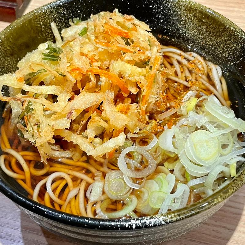 かき揚げそば(彩むさし 武蔵浦和店)