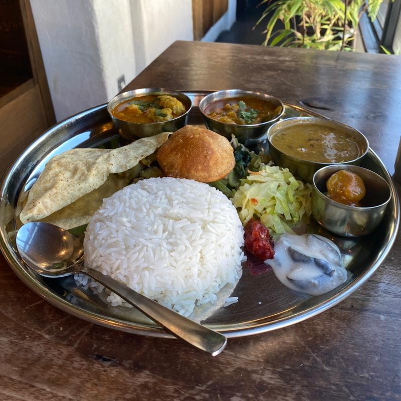 海鮮ランチセット(スパイスキッチンムーナ)