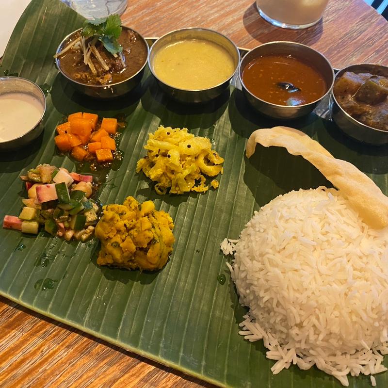 ランチミールス(+ラッシー)(BhelPuri-ベルプリ-)