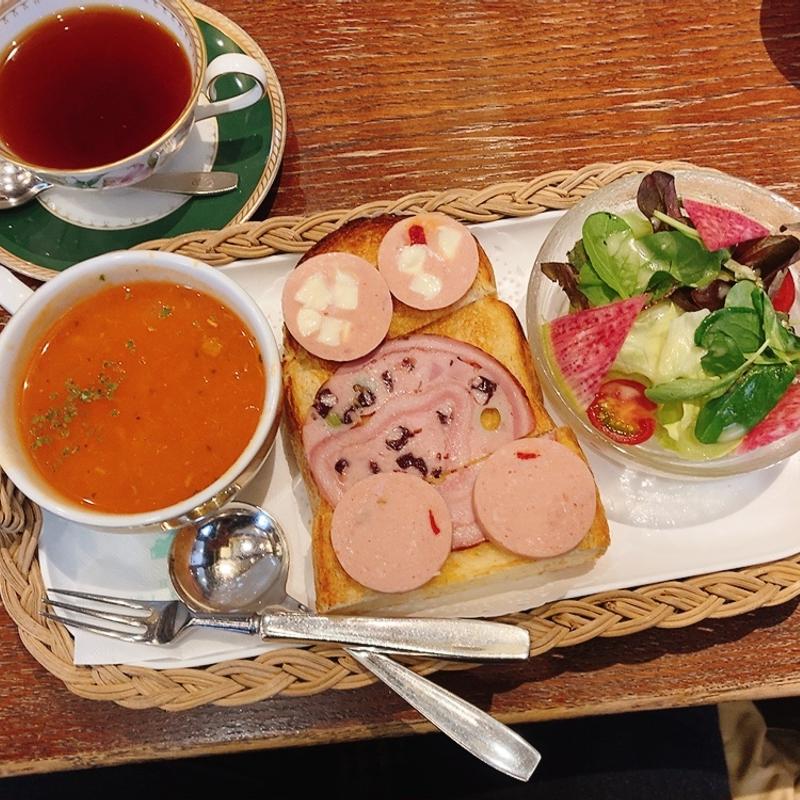 バスケットランチ(神戸にしむら珈琲店 中山手本店)