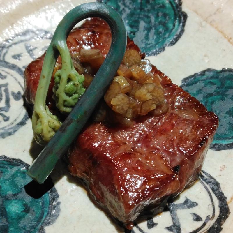 神のハラミ(日本焼肉はせ川 別亭 銀座店)