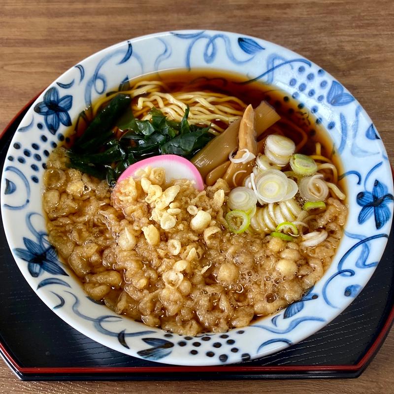 そば屋の中華そば(立ち蕎麦 いちのや)