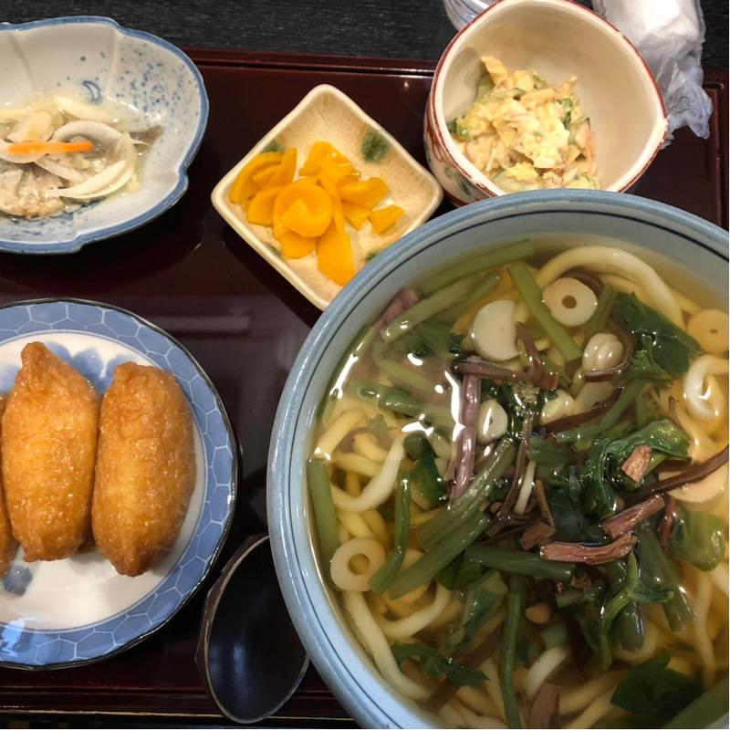 山菜うどん(太助 （たすけ）)