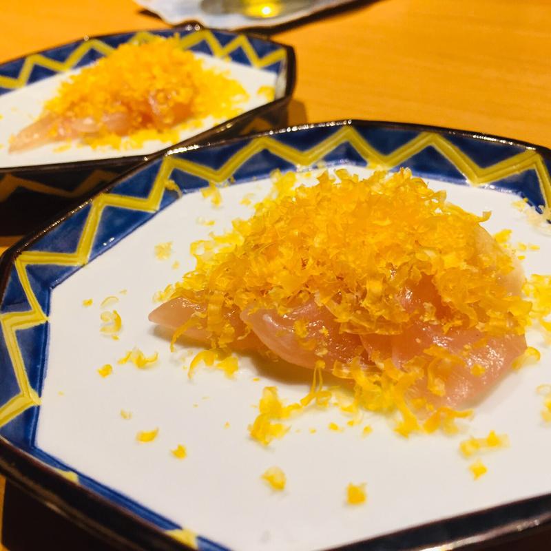 飛来幸鶏ささみの昆布締め(銀の串)