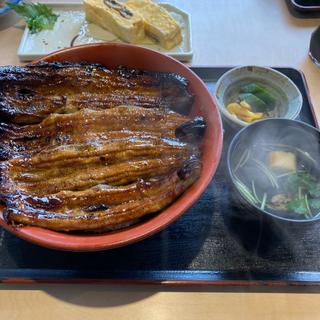 イカダ丼(蒸さず焼きのみ数量限定)(うな勝)