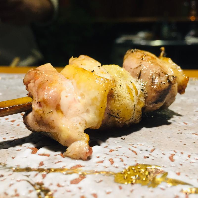 飛来幸鶏のもも(銀の串)