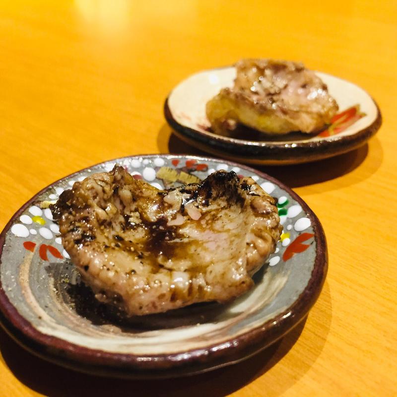 飛来幸鶏の腺胃(銀の串)