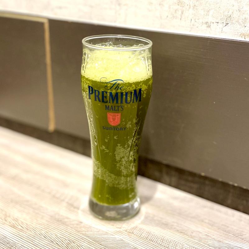 抹茶ビール(OMATCHA SALON 池袋PARCO)