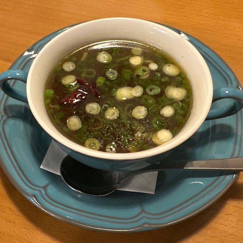 唐辛子とにんにくのスープ(Buzz)