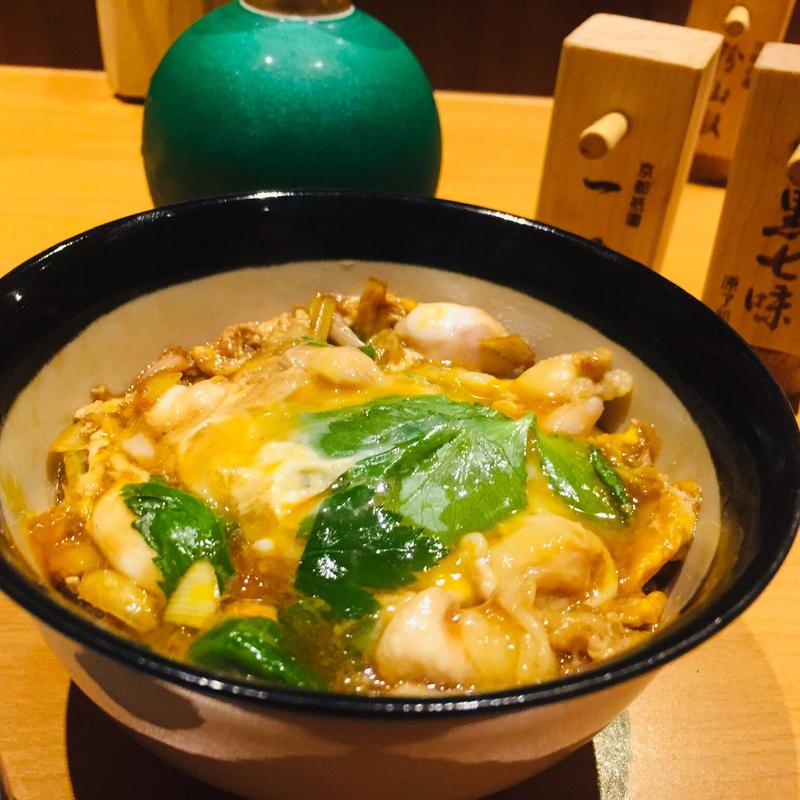 江戸前親子丼(銀の串)