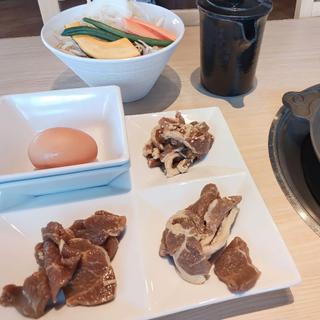 3種類食べ比べランチセット(松尾ジンギスカン 琴似店)