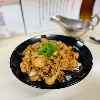 かしわバター丼(並)(武内食堂)