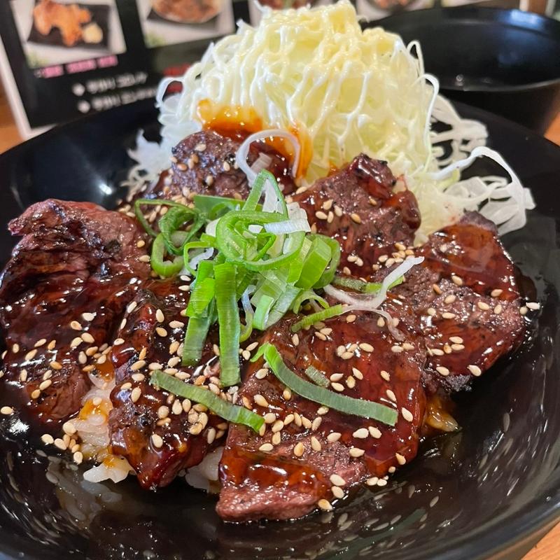 ハラミ丼(玄三 天美店)