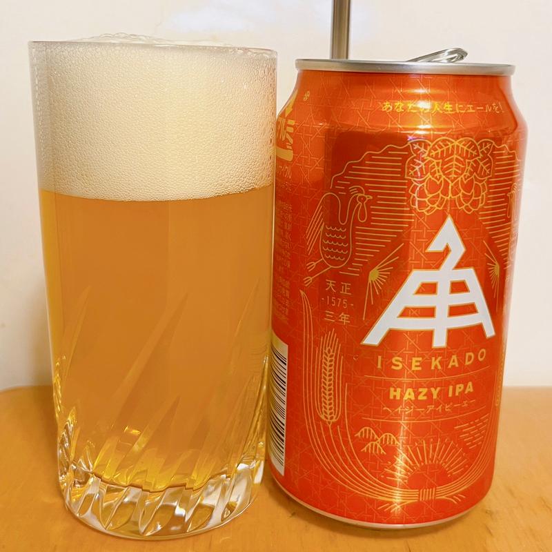 ISEKADO HAZY IPA(二軒茶屋餅 角屋 本店)