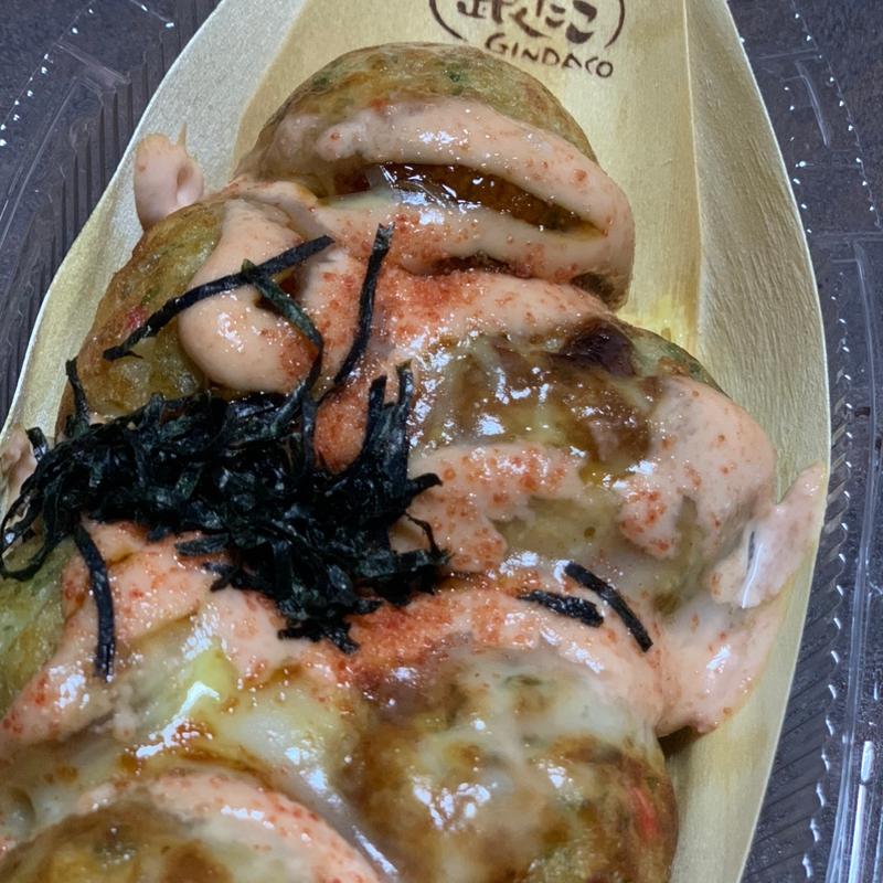 もちチーズ明太（6個）(築地銀だこ)