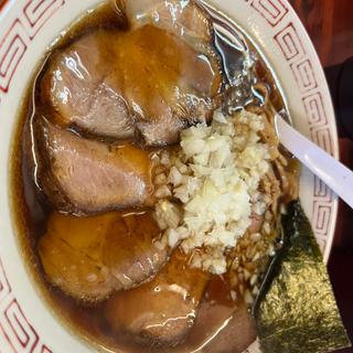 炙りチャーシュー麺(中華そば専門店 びんびん亭 中河原店)